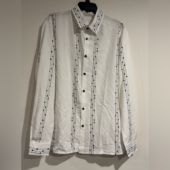 Men'S Formal Casual Shirt for Spring, Summer, And Autumn Size L - Picture 7 of 15